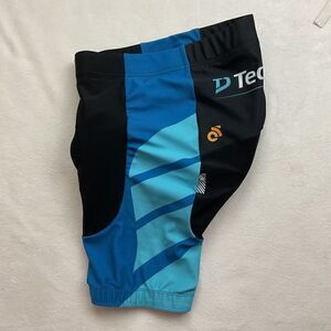Champion‎ System Padded Cycling Shorts Women's Medium Blue Black Bicycle Shorts